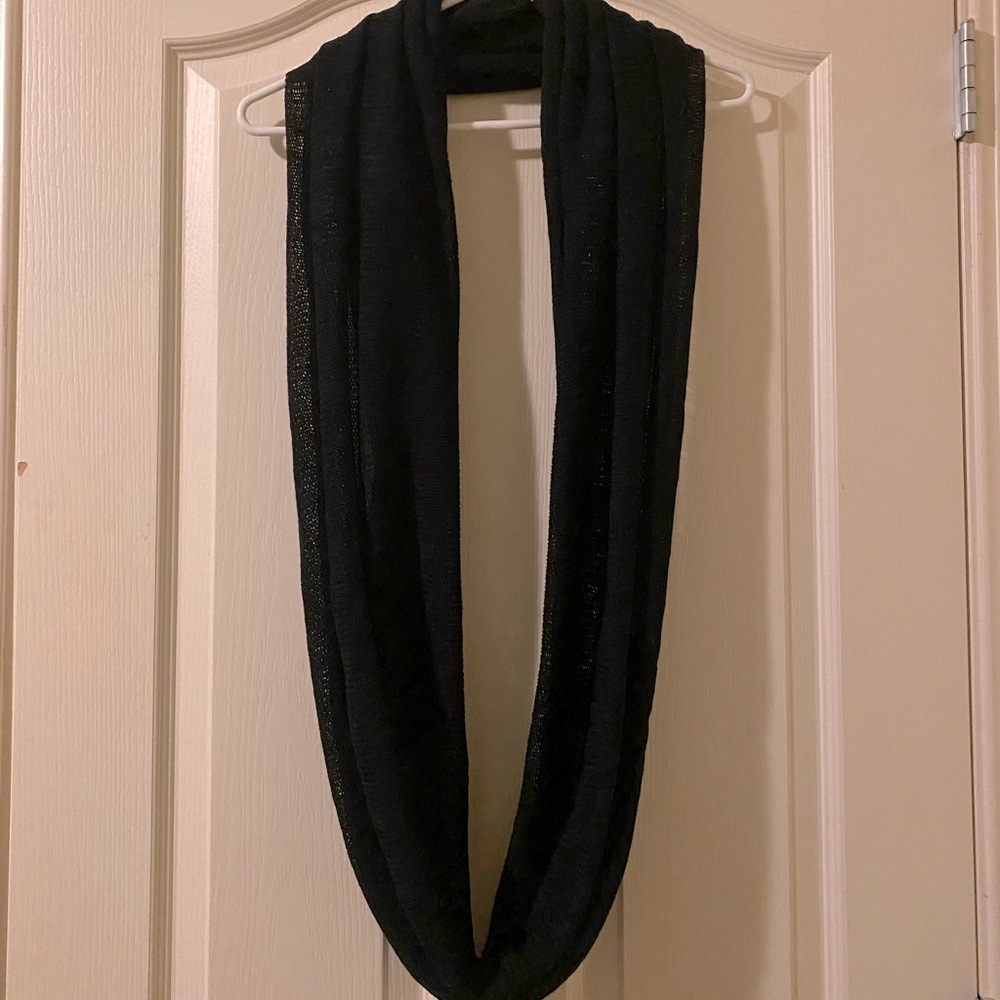 Black Infinity Scarf